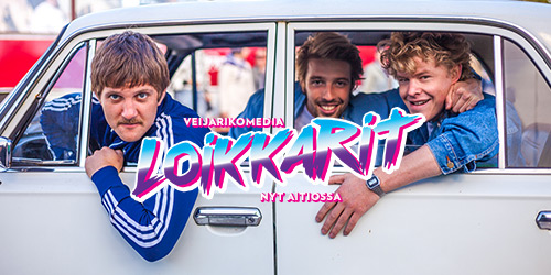 Jäätävän hauska virolais-suomalainen veijarikomedia Loikkarit on nyt katsottavissa Aitiossa. Virossa kaikkien aikojen katsoja tilaston viidenneksi noussutta elokuvaa tähdittävät mm. Maria Sid, Jope Ruonansuu ja Riitta Väisänen.