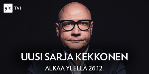 Ylellä 26.12. alkava Kekkonen-sarja tuo 25 vuotta Suomea johtaneen presidentin elämän katsojille laajuudella, jolla sitä ei aiemmin ole käsitelty. Sarjassa käsitellään UKK:n kaikki puolet syntymästä vanhuuteen ja vallasta luopumisen vaikeuteen.